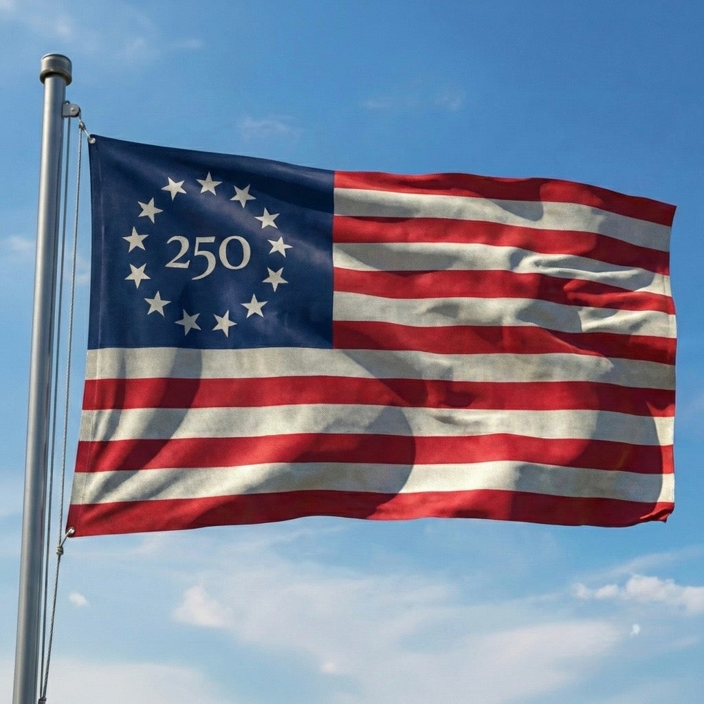 FREE, 250th USA Anniversary Patriotic Flag